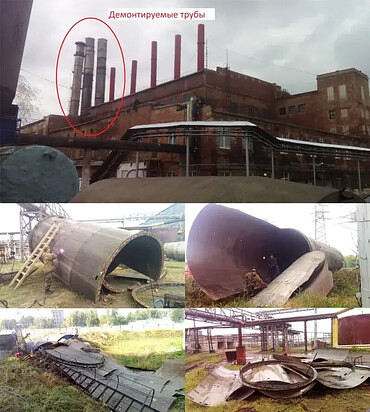 Демонтаж строений