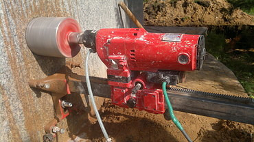 Аренда установки алмазного бурения