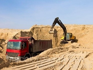 Купить карьерный песок с доставкой