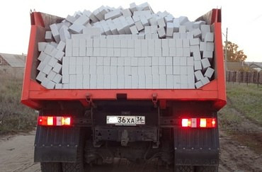 Перевозка щебня транспортом