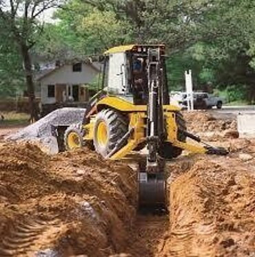 Копка и рытье траншей, котлованов, скептиков, ям, фундамента