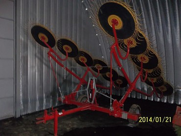 Грабли колесно-пальцевые линейные