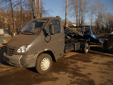 ГАЗ  33106 со сдвижной платформой