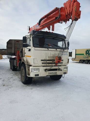 Камаз 43118-3027-50 с КМУ KANGLIM KS2056H