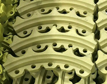 Сектор зубчатый 1501-19-14 для бульдозеров