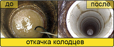 Прочистка засоров канализации и выкачивание