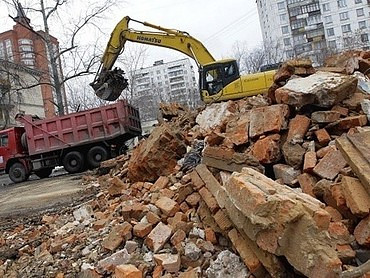 Услуги по вывозу строительного мусора