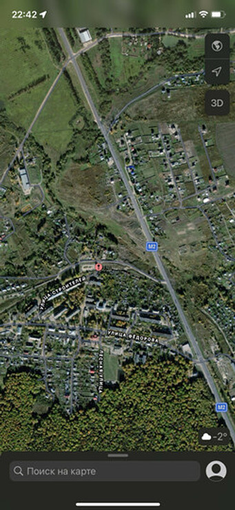 Стоянка грузовых машин и техники