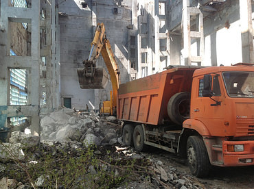 Оказание услуг по вывозу отходов