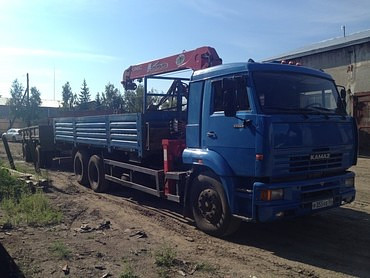 КАМАЗ 65117 + прицеп