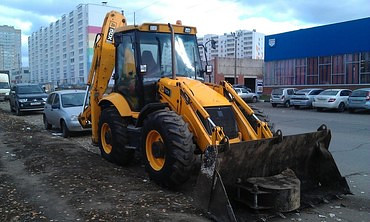  Услуги фронтального погрузч Митсубер,экскав-погрузч JCВ