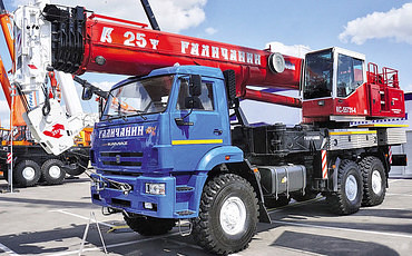 КамАЗ-65222 (6 х 6) КС-55731-4 "Галичанин"