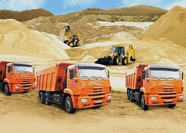 Продажа песка с доставкой
