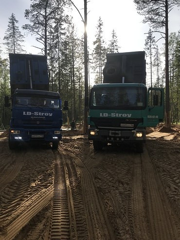 Грузовые перевозки карьерного песка