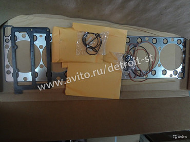 QSX-15, Набор прокладок верхний для экскаваторов строительных