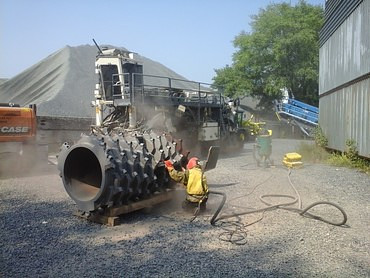 Услуги пескоструйного аппарата