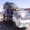 isuzu NQR 75 с двумя платформами
