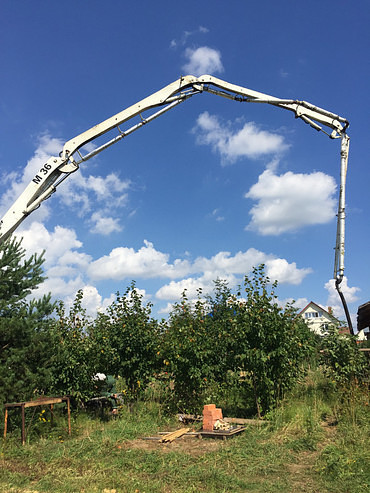 Перевозка бетона и раствора