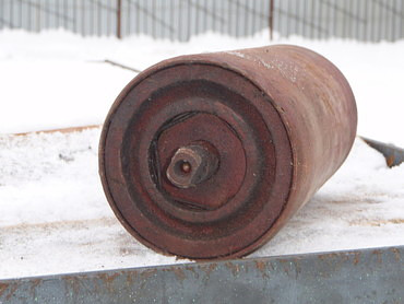 Ролик конвейерный для зерновозов