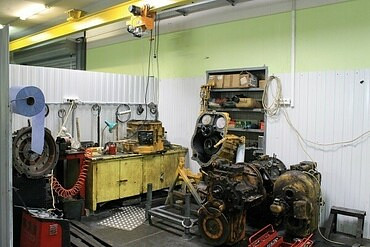 Ремонт ДВС, ГМКП, РВД и других систем и агрегатов автокранов 