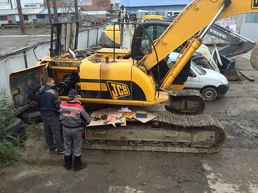 Ремонт экскаваторов и погрузчиков JCB