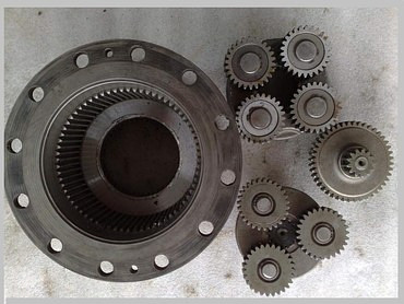 Mitsubishi MM 45, детали редуктора хода для мини-экскаваторов