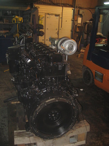 Двигатель и фильтры для асфальтоукладчиков