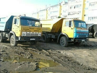 Доставка карьерного песка