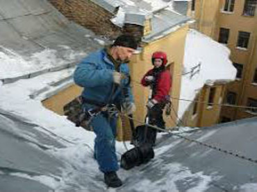 Уборка снега, наледи и сосулек