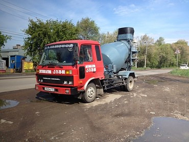 Доставка цементного раствора