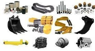 Запчасти для экскаваторов-погрузчиков Komatsu, JCB, Volvo и других