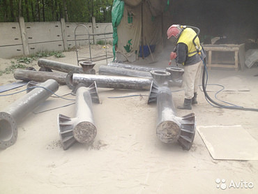 Пескоструйные работы 