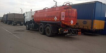 Перевозка бензина, дизельного топлива