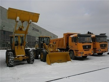 Работы по уборке снега