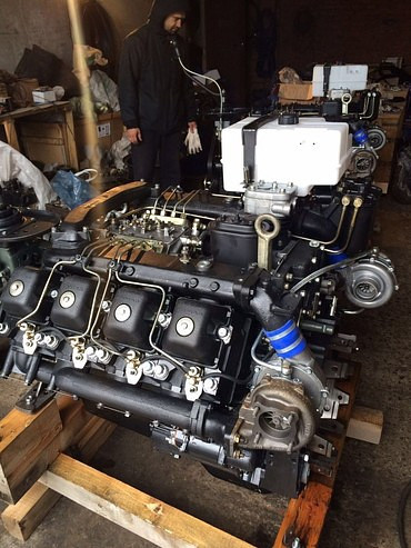 Двигатель и ходовая часть для зерновозов Двигатель КамАЗ, 740.10, 740.11  и других