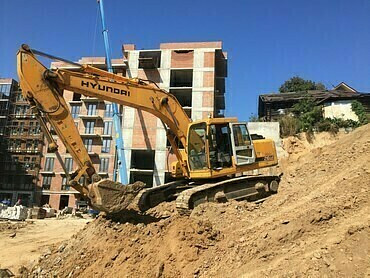 Планировка земли, грунта