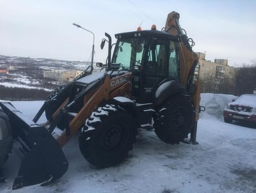 Работы по уборке снега