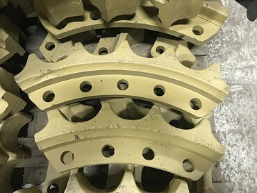 Сектор зубчатый 500-22-39 для бульдозеров