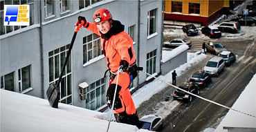 Очистка кровли