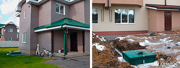 Монтаж септиков