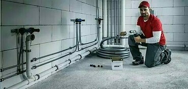 Работы по прокладке сетей, водопровода, канализации