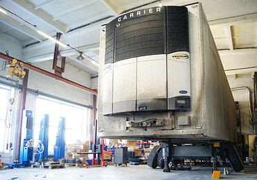 ТО и ремонт большегрузных прицепов, полуприцепов отечественного и европейского производства