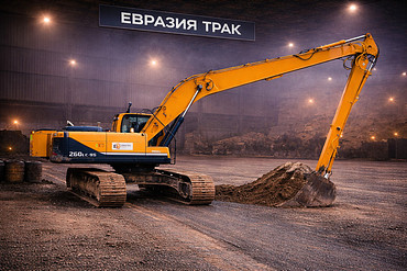 Hyundai R260-LC - Длинная стрела
