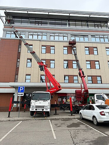 Спил деревьев и кустов, опиловка