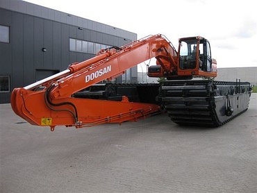 Doosan Амфибия плавающий