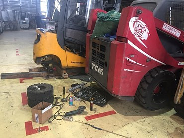 Ремонт электрики складской техники