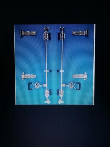 Фурнитура на ворота Газель для фур и полуприцепов