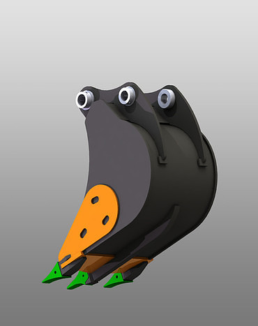 Ковш на JCB, Volvo, Caterpillar