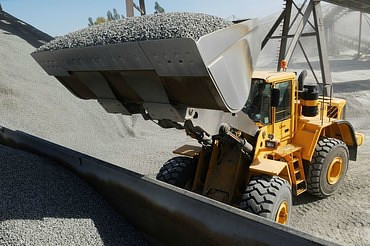 Поставка щебня автотранспортом