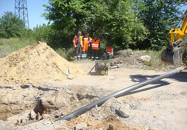 Проколы ГНБ,бурение горизонтально-направленное